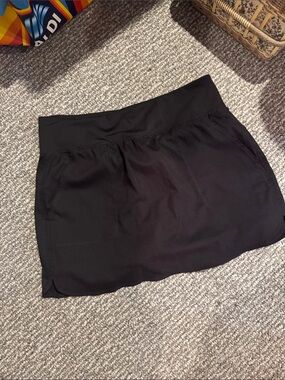 zuda Black Active Skortswimbottoms